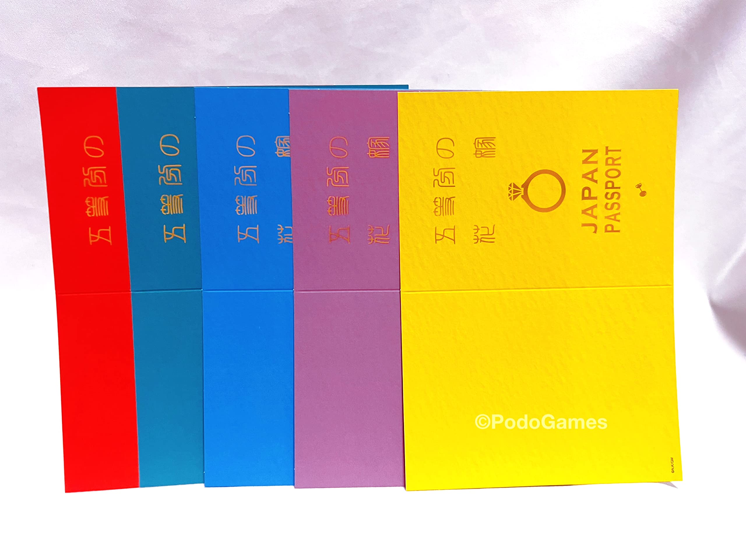 Amazon.co.jp: 五等分の花嫁 パスポート風イラストカード 5枚セット